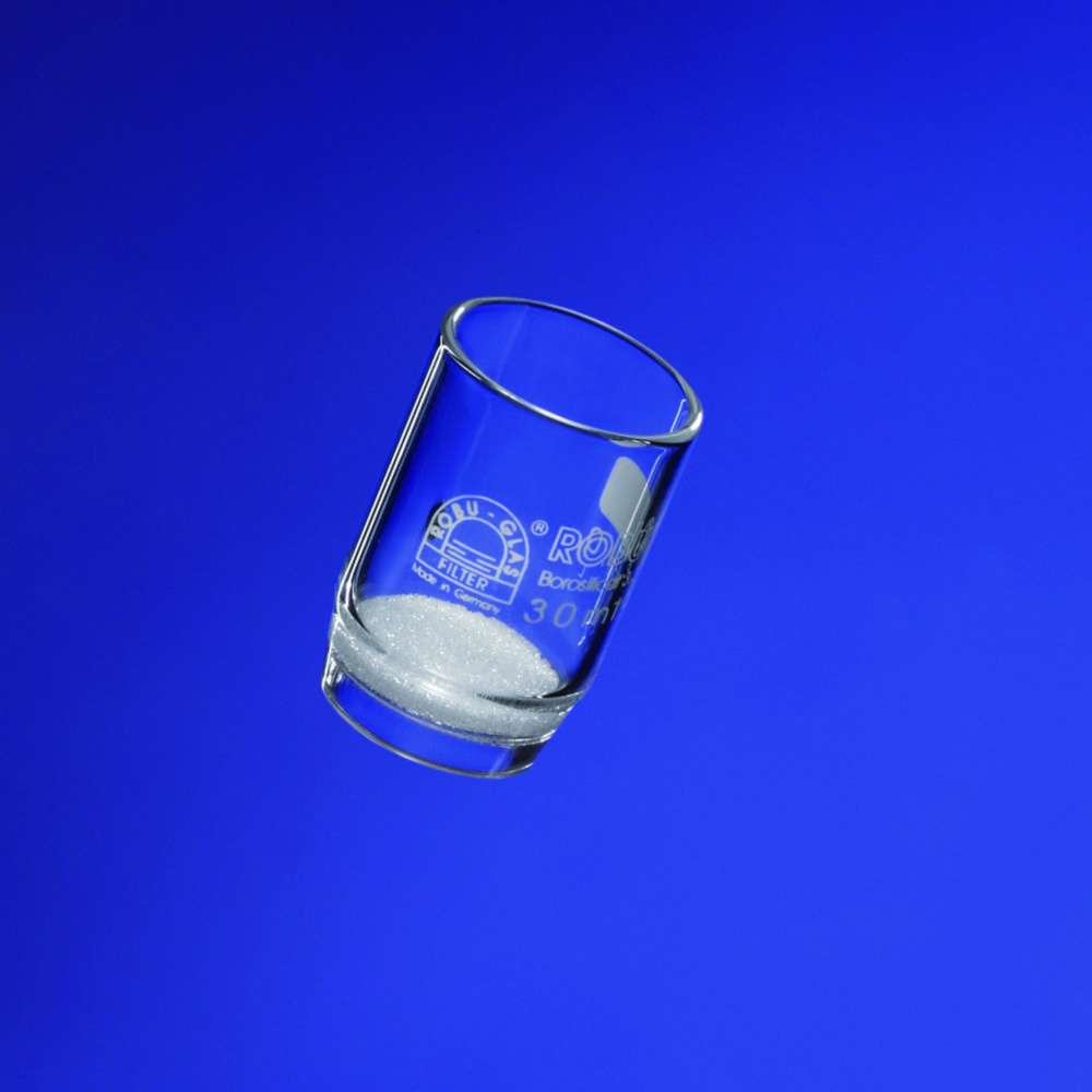 Search Filter crucibles, VitraPOR, borosilicate glass 3.3 ROBU Glasfilter-Geräte GmbH (6416) 