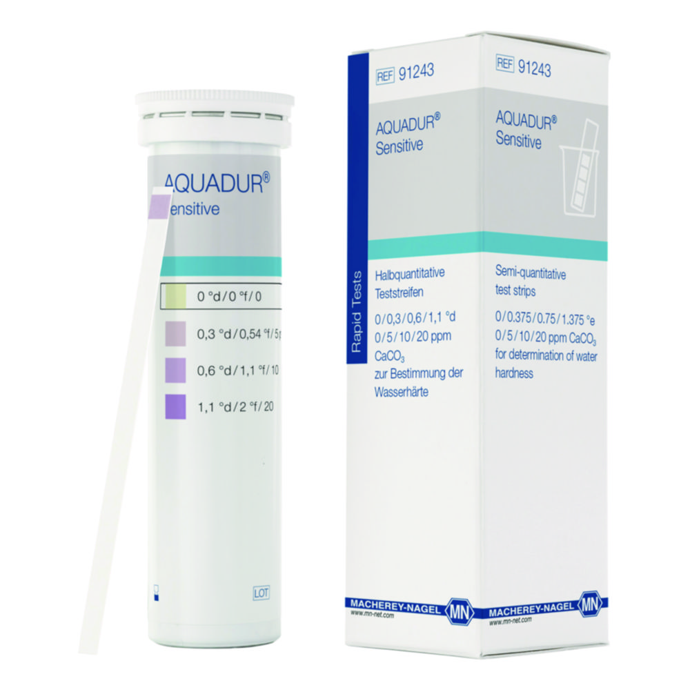 Search Water hardness test strips, AQUADUR Macherey-Nagel GmbH & Co. KG (658) 