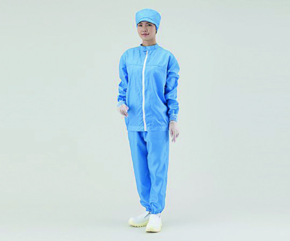 Search Jackets / pants ASPURE, for cleanroom, Polyester, with pockets As One Corporation (6604) 