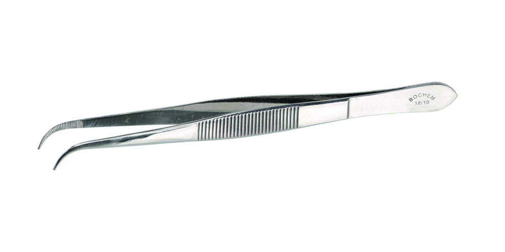 Search Forceps, curved end, 18/10 steel BOCHEM Instrumente GmbH (6897) 