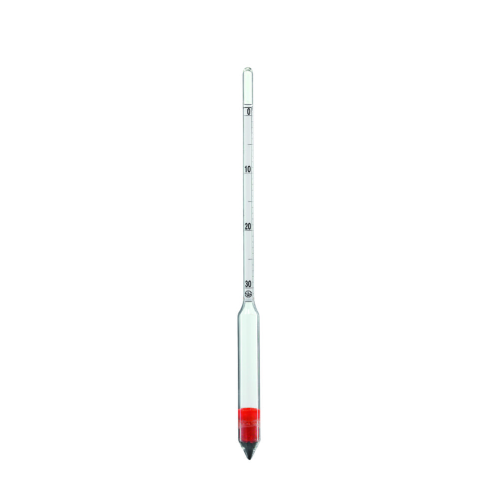 Search Hydrometers, Relative Density, without thermometer Ludwig Schneider GmbH & Co.KG (7137) 