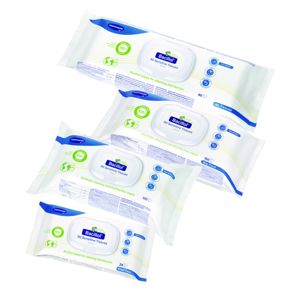 Search Disinfectant wipes Bacillol® 30 Sensitive, Green Tissues BODE Chemie GmbH (812317) 