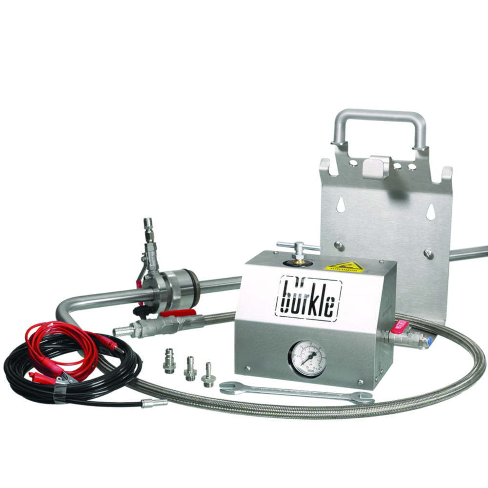 Search Withdrawal systems for solvents, stainless steel, with discharge hose Bürkle GmbH (827136) 