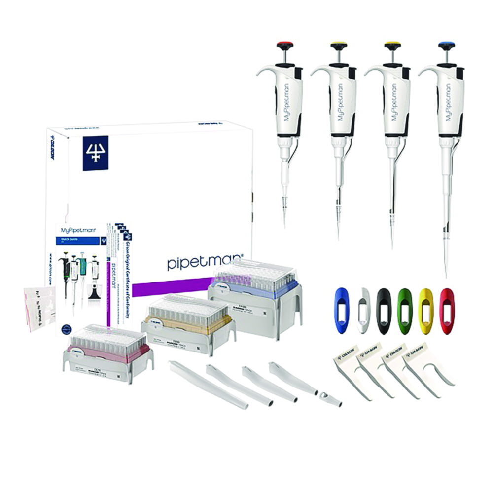 Search Single channel microliter pipettes, Pipetman Select, variable, starter kits LLG (839640) 