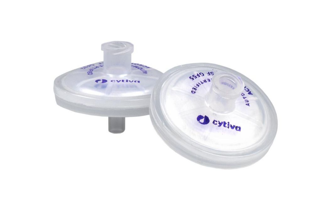 Search Syringe filters Acrodisc PSF, glass fiber (GF) Cytiva Europe GmbH (842622) 