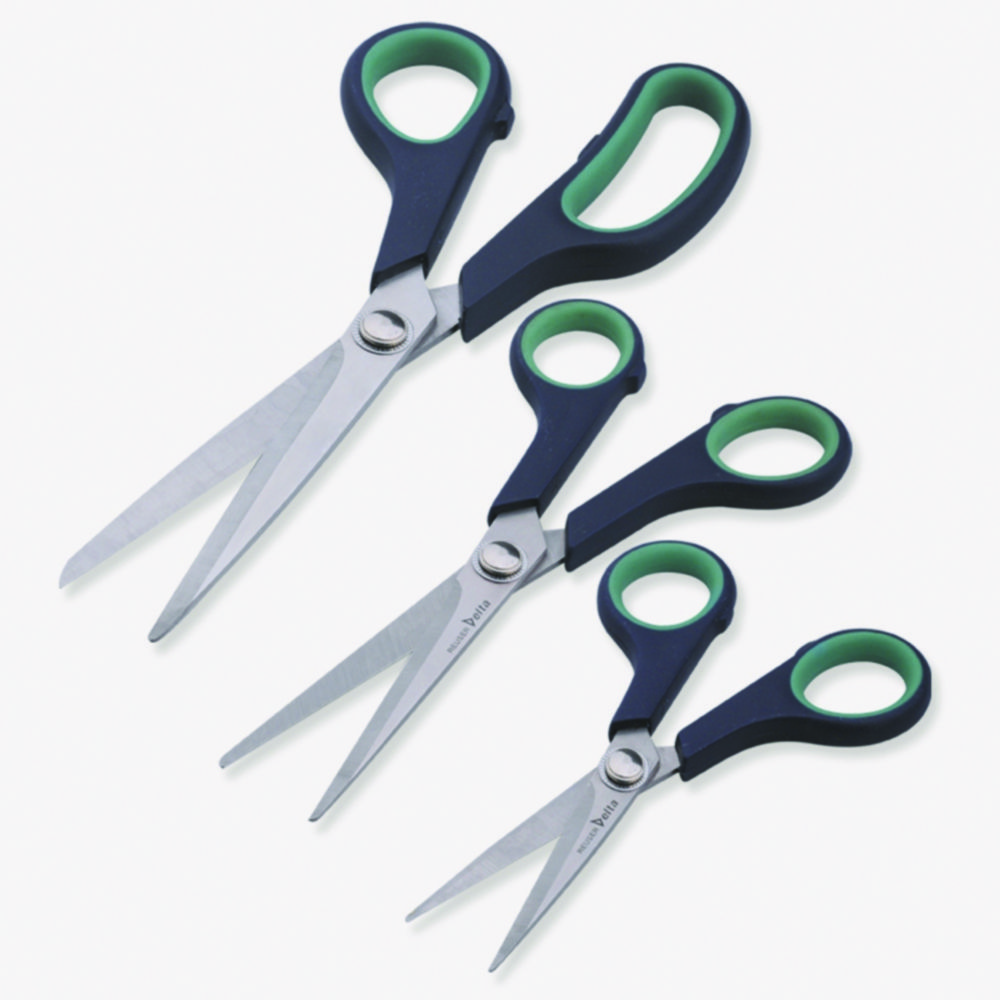 Search Universal scissors, stainless steel, Plastic handle ISOLAB Laborgeräte GmbH (8442) 