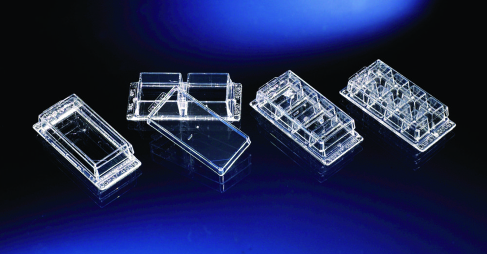 Search Chambered Coverglass Lab-Tek und Lab-Tek II, PS, sterile Thermo Elect.LED GmbH (Nunc) (8481) 