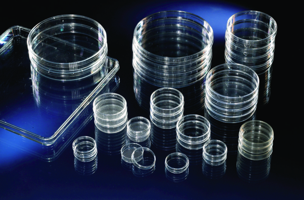 Search Cell Culture Dishes, NunclonΔ Surface, PS, treated, sterile, round Thermo Elect.LED GmbH (Nunc) (8496) 