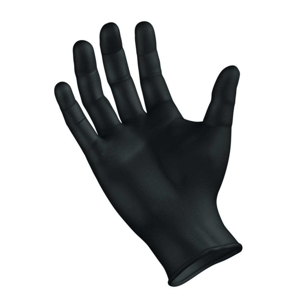 Search Semperit Technische (893251)-Disposable Gloves, Semperguard sapphire XP, black