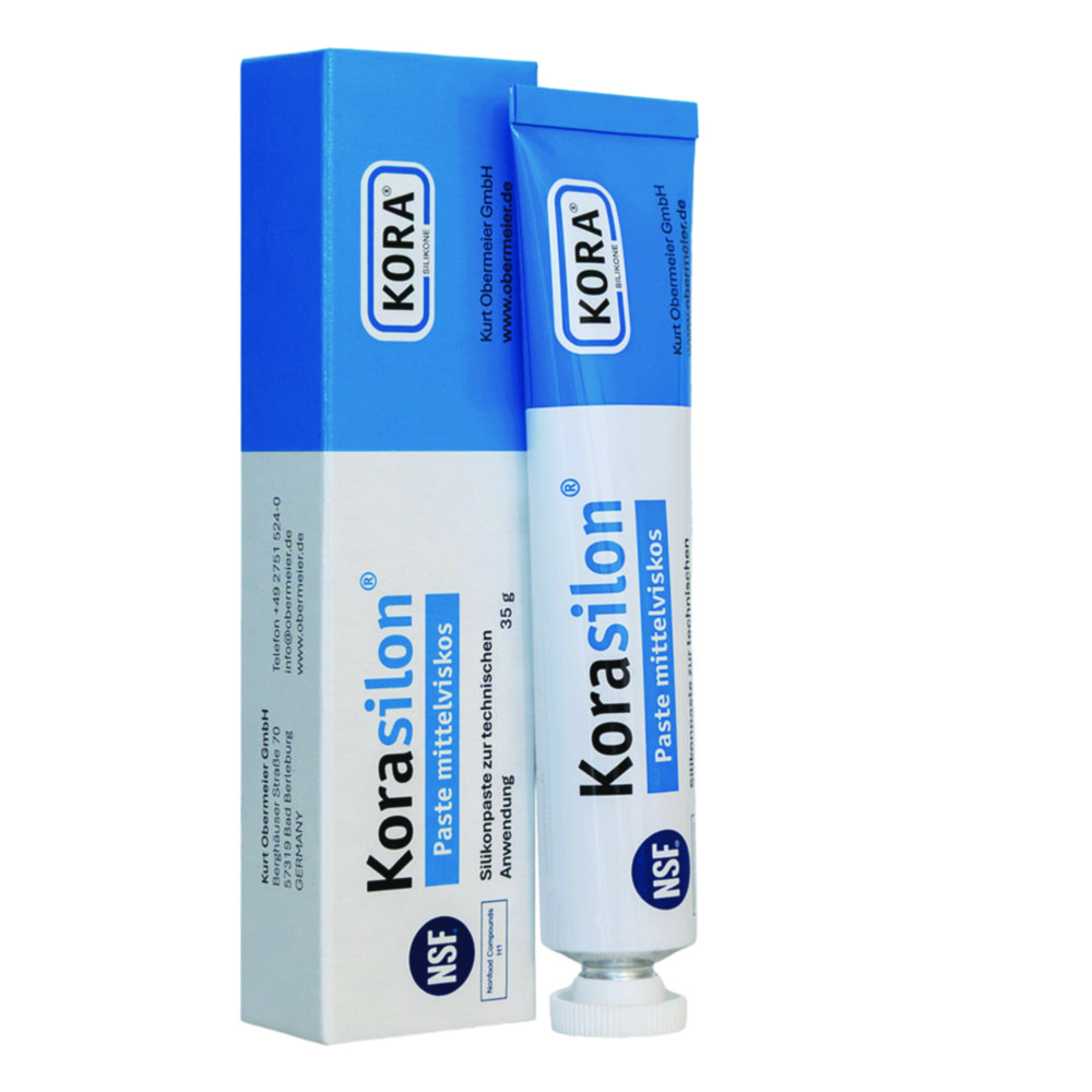 Search Korasilon silicone high vacuum grease, medium viscosity LLG (893430) 