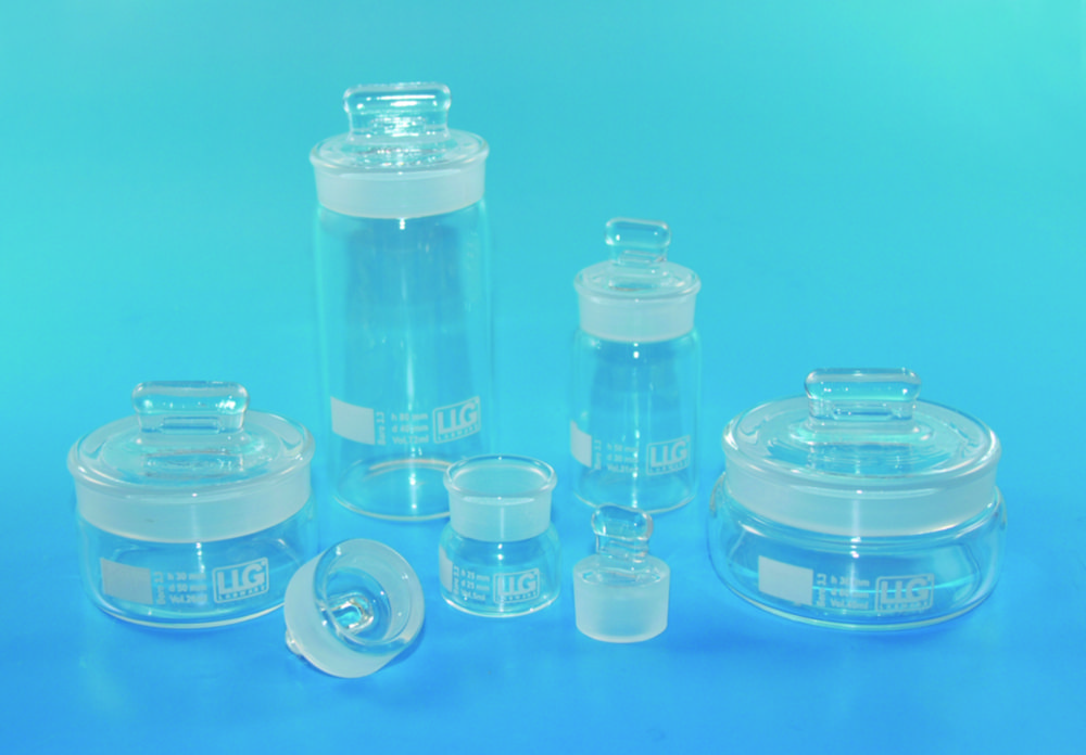 Search LLG-Weighing bottles with NS lid, Borosilicate glass 3.3 LLG Labware (9123) 