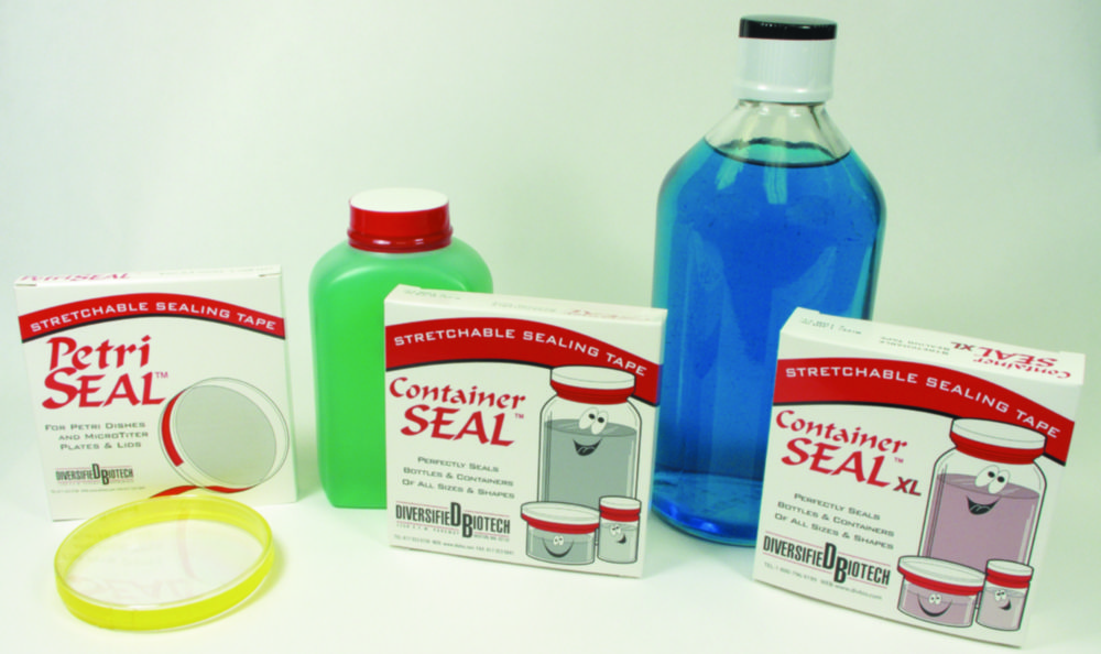 Search Sealing tape PetriSeal / ContainerSeal Heathrow Scientific DBT (9469) 