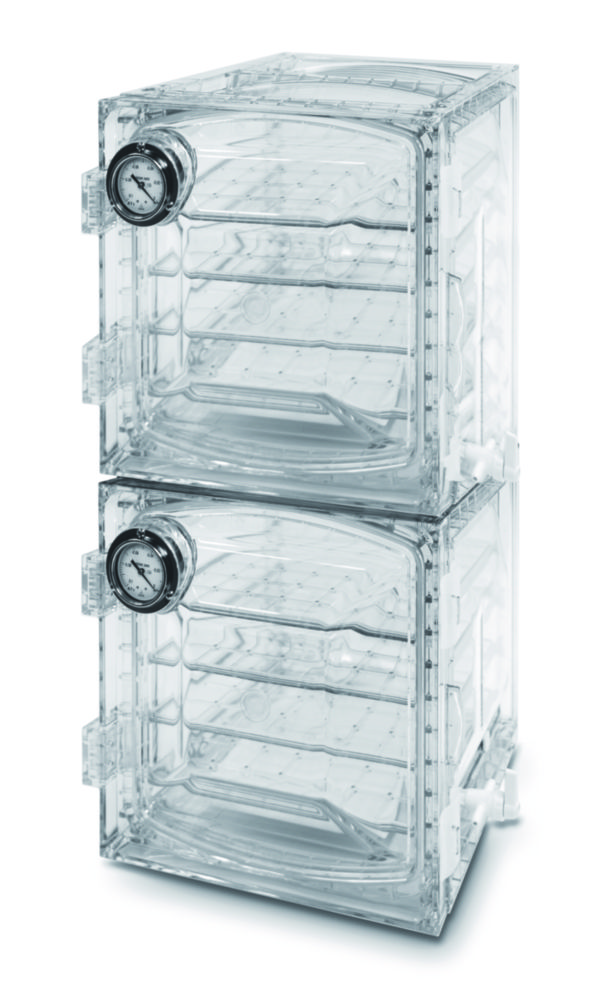 Search LLG-Vacuum desiccator cabinets, polycarbonate, square form, "Heavy Duty" LLG Labware (9536) 