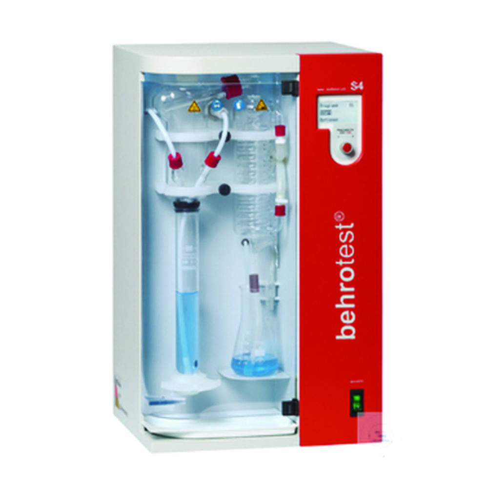 Search Steam Distillation S 4 with automatic addition of NaOH and HO and HBO<sub> Behr Labor-Technik GmbH (962496) 