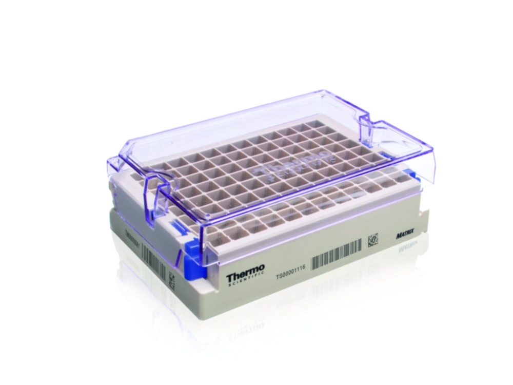 Search Racks with barcodes, for storage tubes Matrix with 2D-Code, without tubes Thermo Elect.LED GmbH (Matrix) (964054) 