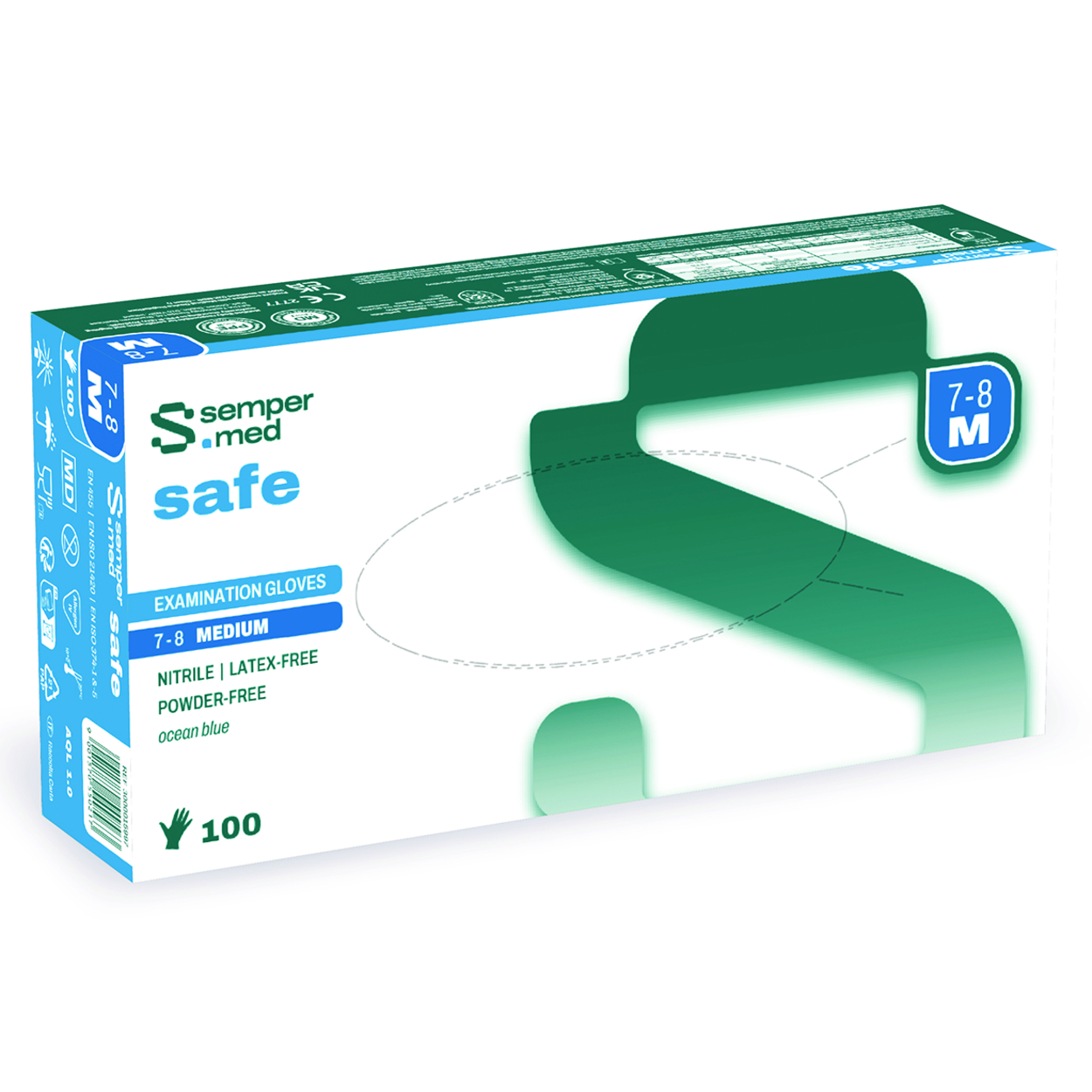 Search Disposable Gloves Sempermed® safe Semperit Technische (977281) 