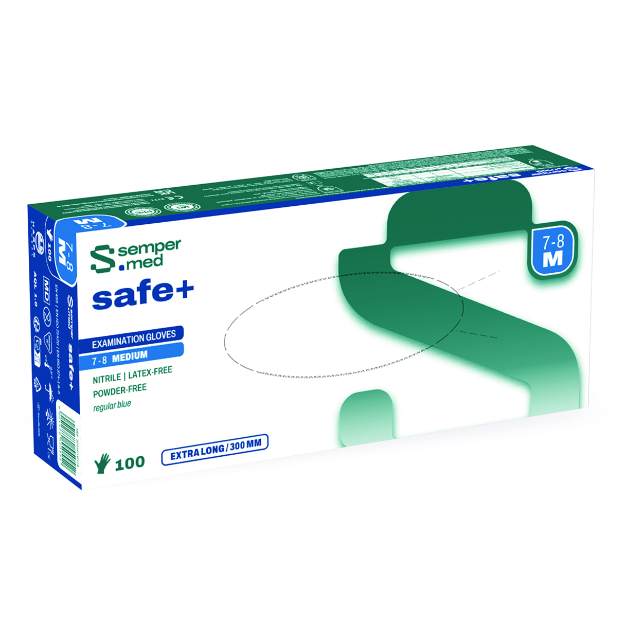 Search Disposable Gloves Sempermed® safe+ Semperit Technische (977512) 