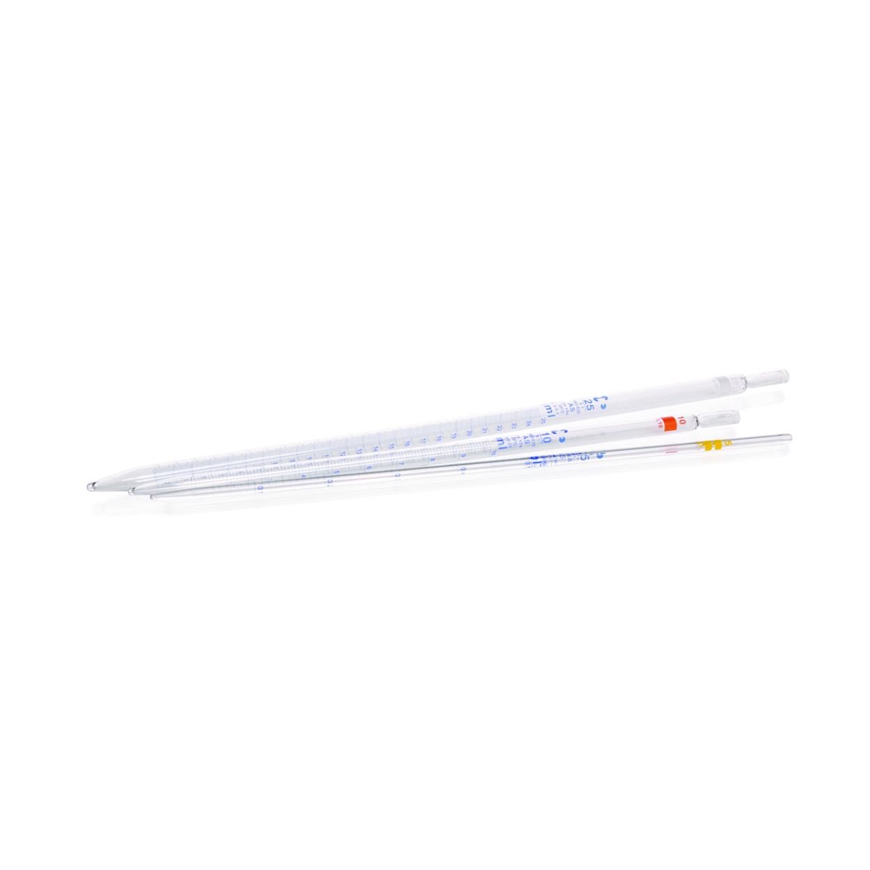 Search Graduated pipettes, soda-lime glass, class AS, blue graduation, type 2 DWK Life Sciences GmbH (Duran) (980380) 