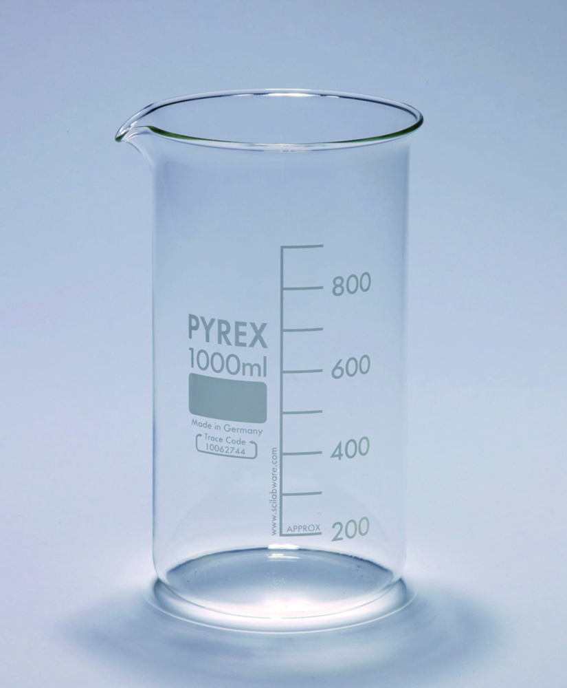 Search Beakers, low form, heavy duty, Pyrex DWK Life Sciences Limited (9845) 