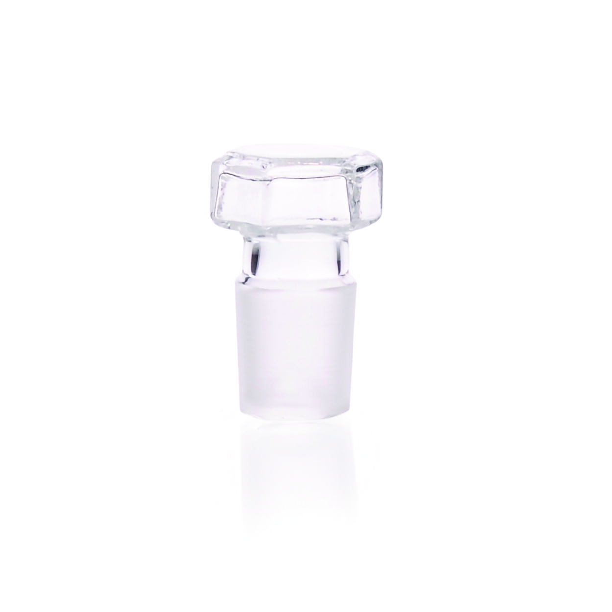 Search Hexagonal hollow stopper DURAN, short ground, flat DWK Life Sciences GmbH (Duran) (984997) 