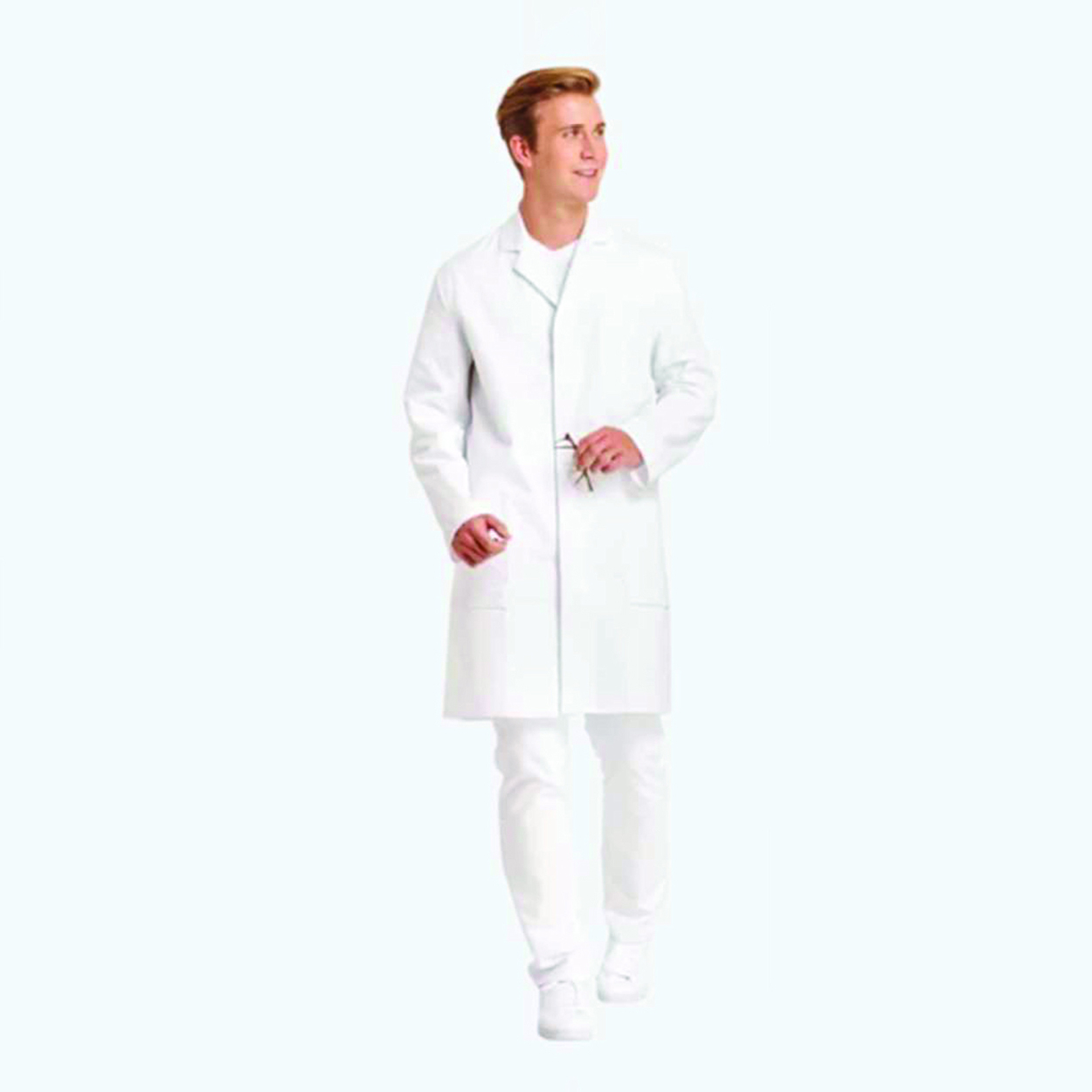 Search Mens laboratory coats, white LLG (985671) 