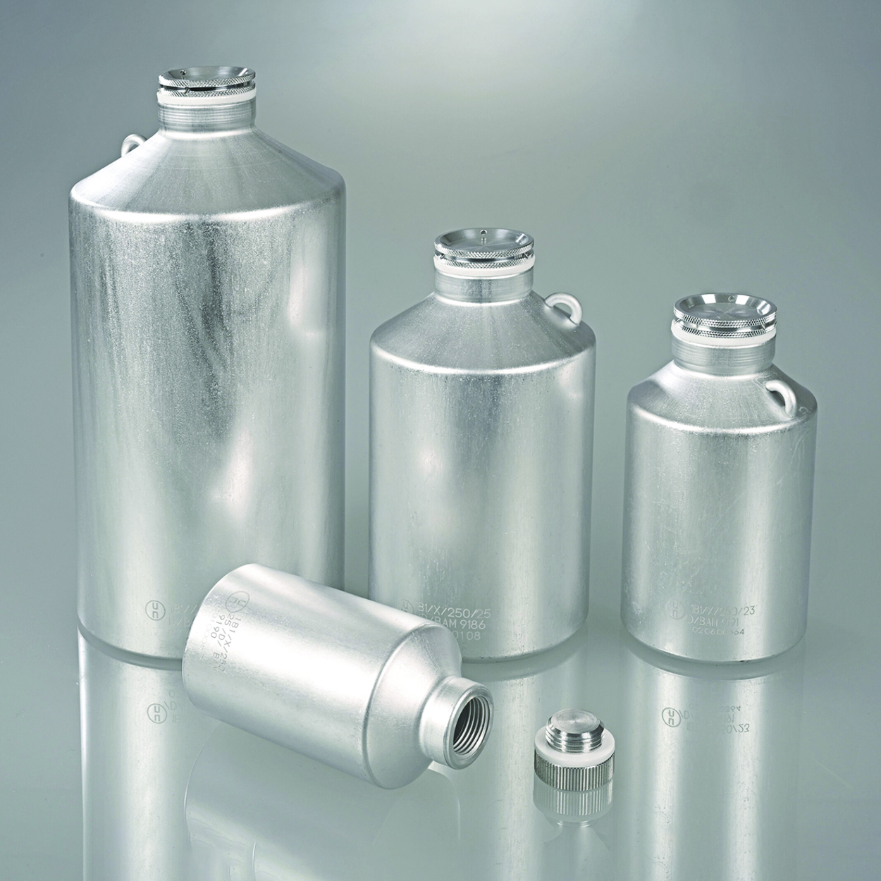 Search Transport bottles, Aluminum, with UN approval Bürkle GmbH (986618) 