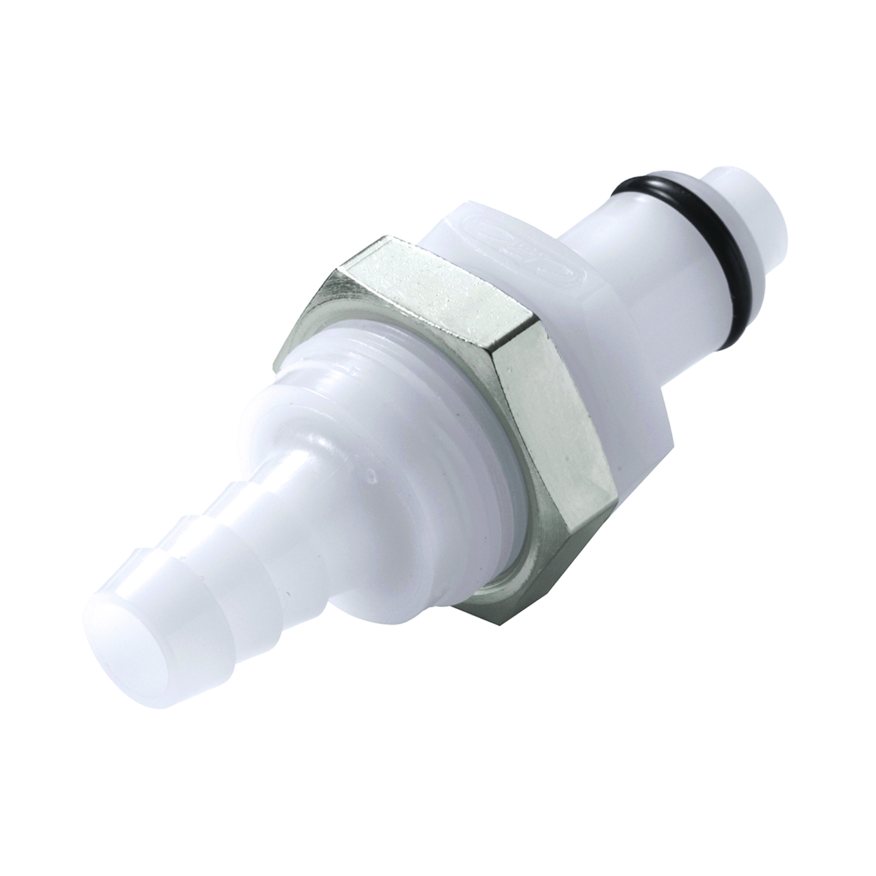Search Rapid couplings, POM, hose couplings with hose nipples, without valve, for plate mounting Bürkle GmbH (996874) 