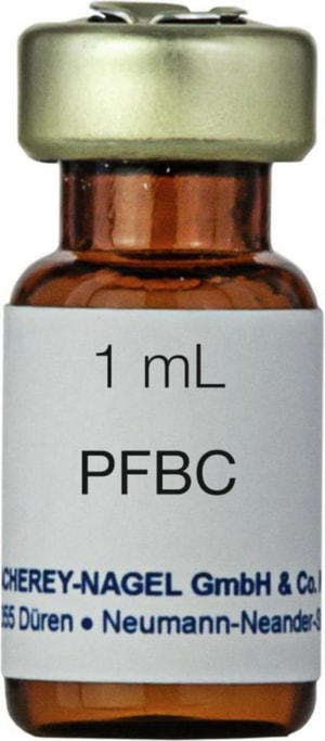 Acylierungsmittel PFBC Packung  10x1 ml UN 3316Chemie-Testsatz 9 II 0,01 kg/L ADR/GGVSE M11, ADR3.3.1/251: LQ 22 = 10 kg PAX+C