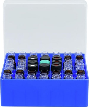 Behälter für Probengläser (49 Pos.) 130x130x50 mm für Probengläser N 13