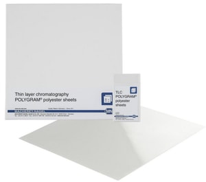 POLYGRAM-Fertigfolien POLYAMID-6 Format: 5 x 20 cm, Pg. � 50 St.