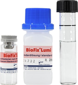BioFix Lumi Leuchtbakterien DIN EN ISO 11348-2 -spezialverpackt in K&uuml;hlbeuteln Packung � 20 R&ouml;hrchen, 20 Bestimmungen