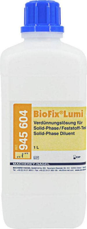 BioFix Lumi Verd&uuml;nnungsl&ouml;sung f&uuml;r Solid Phase-/Feststoff-Test 1 Liter