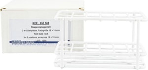 BioFix Reagenzienglasgestell für Mini-Inkubator "Cultura", 3x6 Stellplätze 18x18