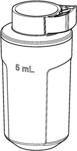 Abwerfhülse, für Eppendorf Research® plus und Xplorer® (plus), 5 mL, Farbcode: lila, vollständig mit Abwerfübertrager