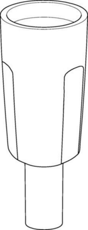 Abwerfh&uuml;lse, variabel, f&uuml;r Eppendorf Reference&reg; 2, 2,5 mL, Farbcode: rot