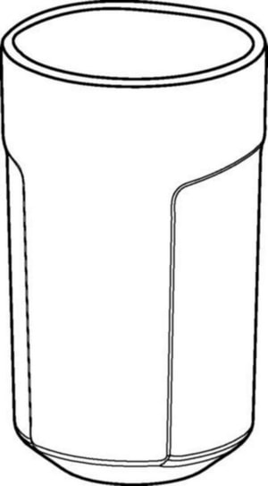 Abwerfh&uuml;lse, variabel, f&uuml;r Eppendorf Reference&reg; 2, 10 mL, Farbcode: t&uuml;rkis