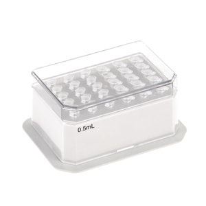 Bl&ouml;cke f&uuml;r Sch&uuml;ttelinkubatoren, mit klarem Gestell und Abdeckung