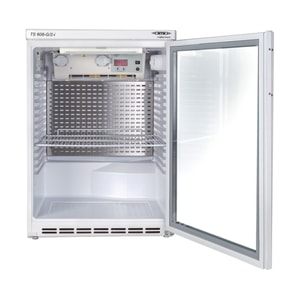 Thermostatenschrank TS 608-G/2-i für den Standardeinsatz, 2 interne Steckdosen, Glastür