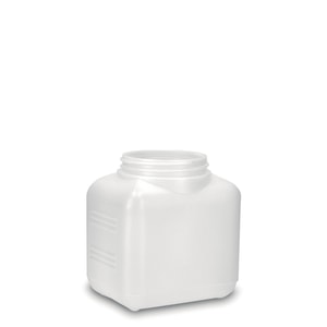 Vierkant-Weithalsflaschen, HDPE