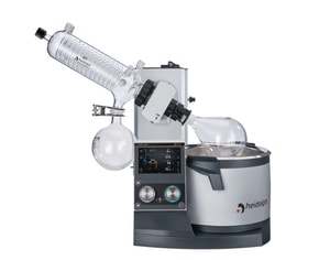 Rotationsverdampfer Hei-VAP Expert Control, mit Motorlift, Diagonalk&uuml;hler