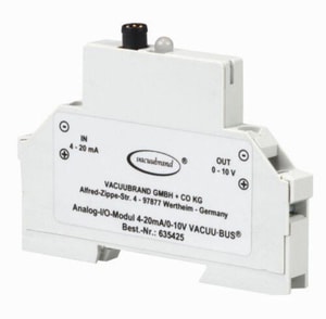 Analog-I/O-Modul 4-20mA/0-10V VACUUBUS, Schnittstelle für Vakuum-Controller zu ATEX-VARIO-Pumpe und Ex-Vakuumsensor, mit 2 m V