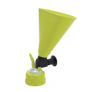 b.safe Waste Caps GL45, PPS, mit Einf&uuml;lltrichter