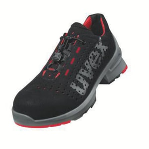 Halbschuhe S1 85468, Gr. 48 rot, Weite 11, Paar