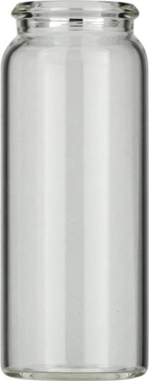 Schnappdeckelflaschen N 22, 25 ml klar, flacher Boden, 3. hydrolytische Klasse, VE=100