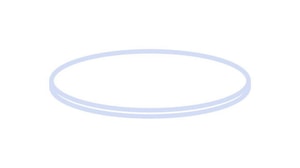 Septen N 8, PTFE, virginal, wei&szlig; H&auml;rte: 53&deg; shore D, Septendicke: 0,25 mm, VE=100