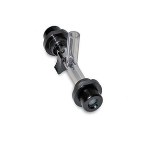 Polarimeterr&ouml;hre, mittlere F&uuml;llung, Glas mittlerer Arm: L&auml;nge 100 mm