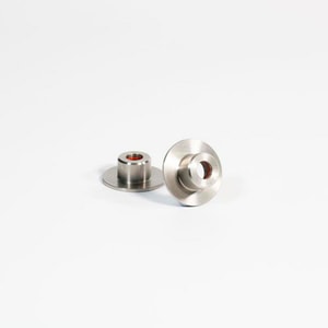 Endkappen, Metall f&uuml;r XPC-Polarimeterr&ouml;hren (ab Juni 2022), VE=2