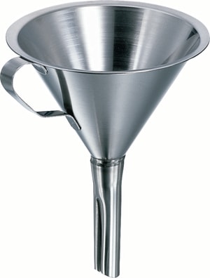 Trichter, 120 X 145 mm ( X H), rostfreier Edelstahl