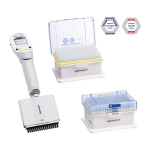 Mehrkanal-Mikroliterpipetten Eppendorf Xplorer&reg; plus, variabel, Starter Set