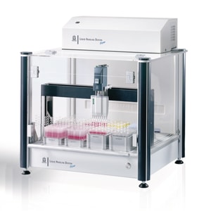 Liquid Handling Station Pipettierroboter mit FlowBox
